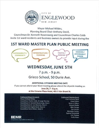 1st Ward Master Plan Public Meeting
