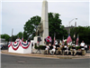 Band playing at Memorial day