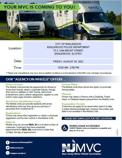 NJ MVC Mobile Unit