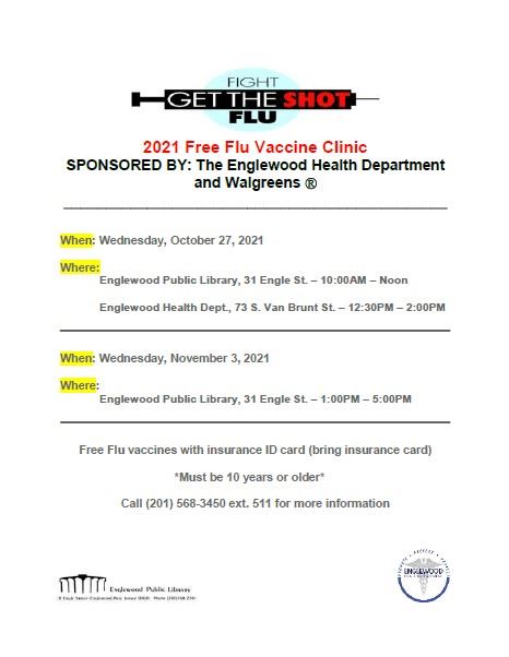 2021 Free Flu Vaccine Clinic