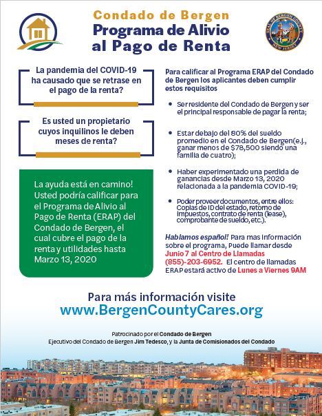 Emergency Rental Assistance Program Spanish