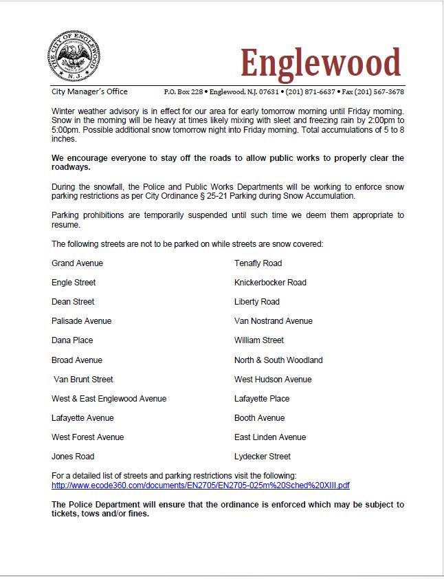 Weather Announcement 2-17-21 Pg 1