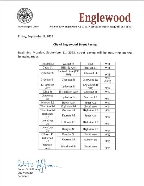 City of Englewood Street Paving