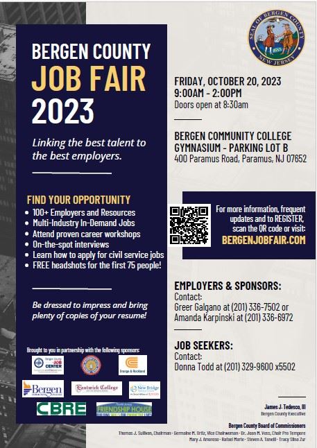 Bergen County Job Fair 2023