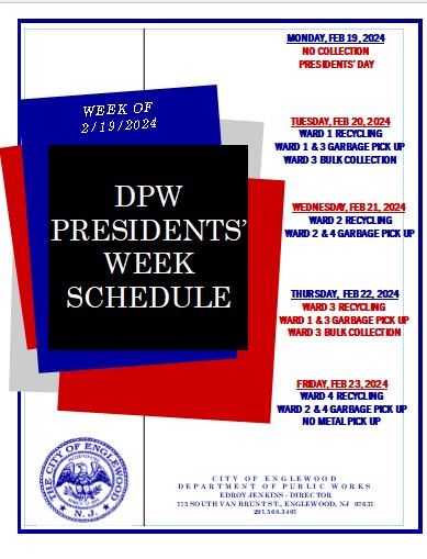 DPW Presidents Week Schedule 2024