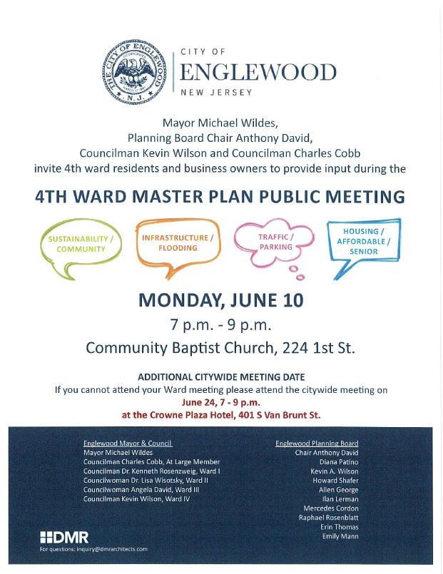 4th Ward Master Plan Public Meeting