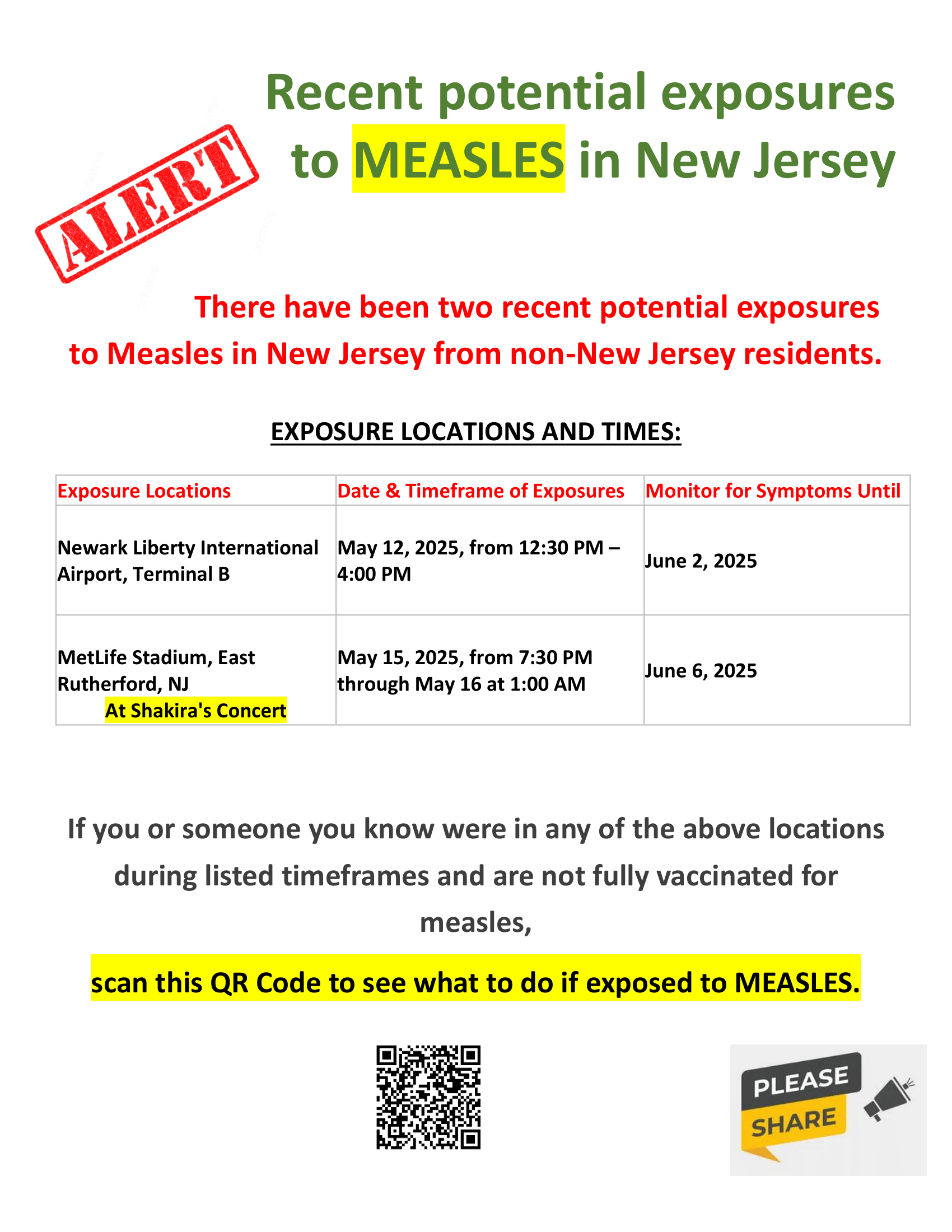 Recent potential exposures to MEASLES in New Jersey-5.21.2025-1
