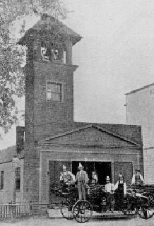 Englewood's first fire house
